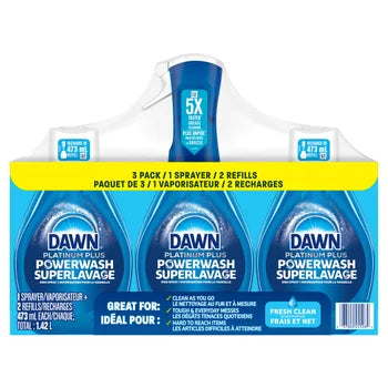 Dawn Platinum Powerwash Dish Spray with Refills